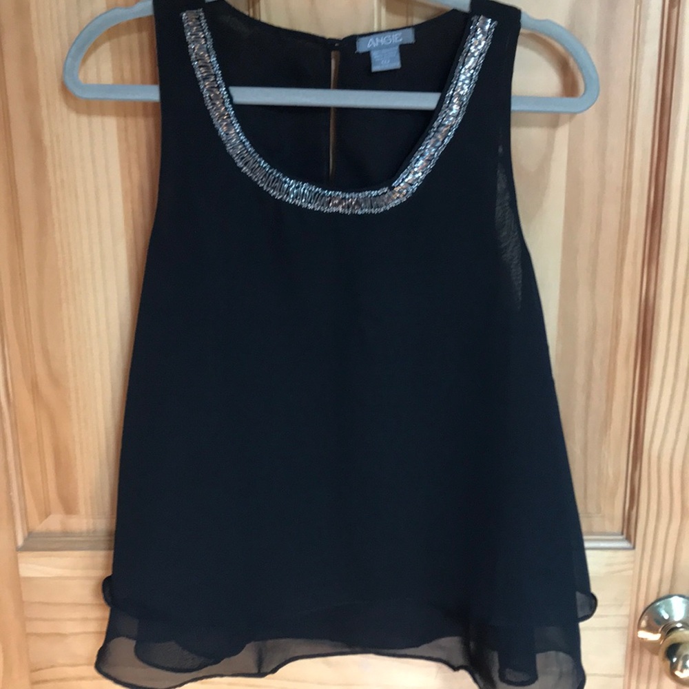 Black evening Tank
